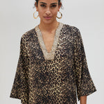 Abito stampa animalier LS2516036 350 LOLA 