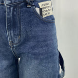 Jeans wide leg con tascone - Ofelia LAF244 DENIM OFELIA 