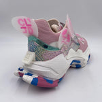 Sneakers rosa viola bianco 068 4801ROSA-VIOLA-BIANCO CLJD 