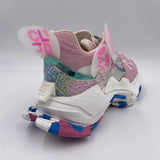 Sneakers rosa viola bianco 068 4801ROSA-VIOLA-BIANCO CLJD 