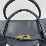 Borsa handbag paillettes - Ofelia 16252 BEIGENERO OFELIA 