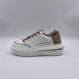 Sneakers Lancaster Woman Suede Beige ASBCLSW1752 WLN ALEXANDER SMITH 