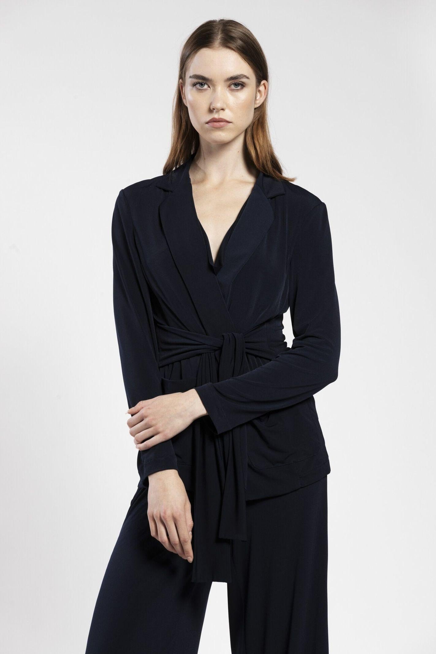 Giacca in maglia con cintura - Carla G IPOS28D8 10 CARLA G. 