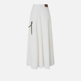 Maxi gonna con catena gioiello - Pinko 104647-A2DO Z04 PINKO 