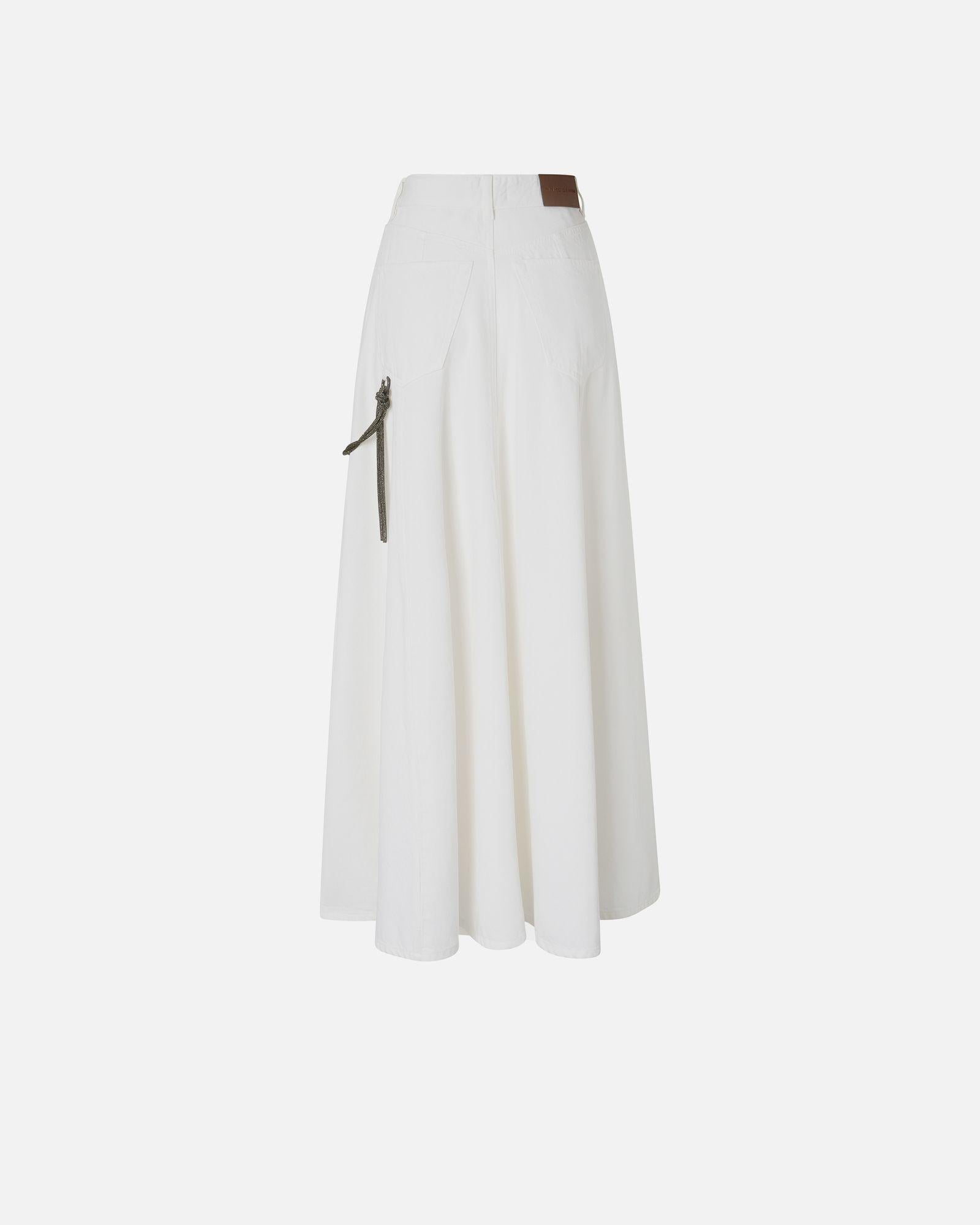 Maxi gonna con catena gioiello - Pinko 104647-A2DO Z04 PINKO 