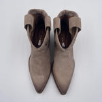 Stivaletto basso in camoscio 1718 BEIGE CHIARINI 