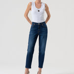 Jeans carrot mom fit FP25WVD005D46002 987 FRACOMINA 
