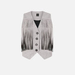 Gilet con frange - Pinko 106965A3AS ZZ2 PINKO 