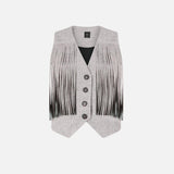 Gilet con frange - Pinko 106965A3AS ZZ2 PINKO 