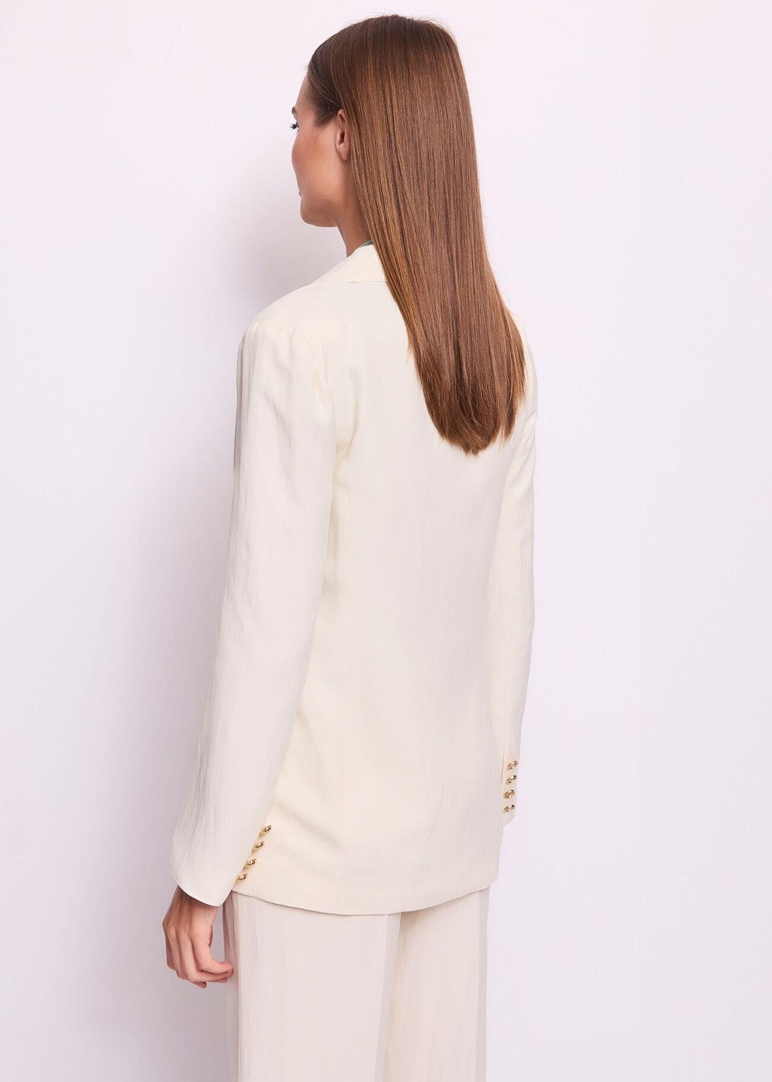 Giacca monopetto in lino 511FD35005 3213 GAUDI' 