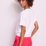 T-shirt con nodo