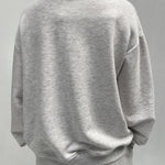 Felpa con orsetto A1287 GRIGIO OFELIA 