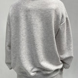 Felpa con orsetto A1287 GRIGIO OFELIA 