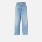 Jeans largo con fondo sfrangiato - Pinko 103857-A2E5 PJN PINKO 