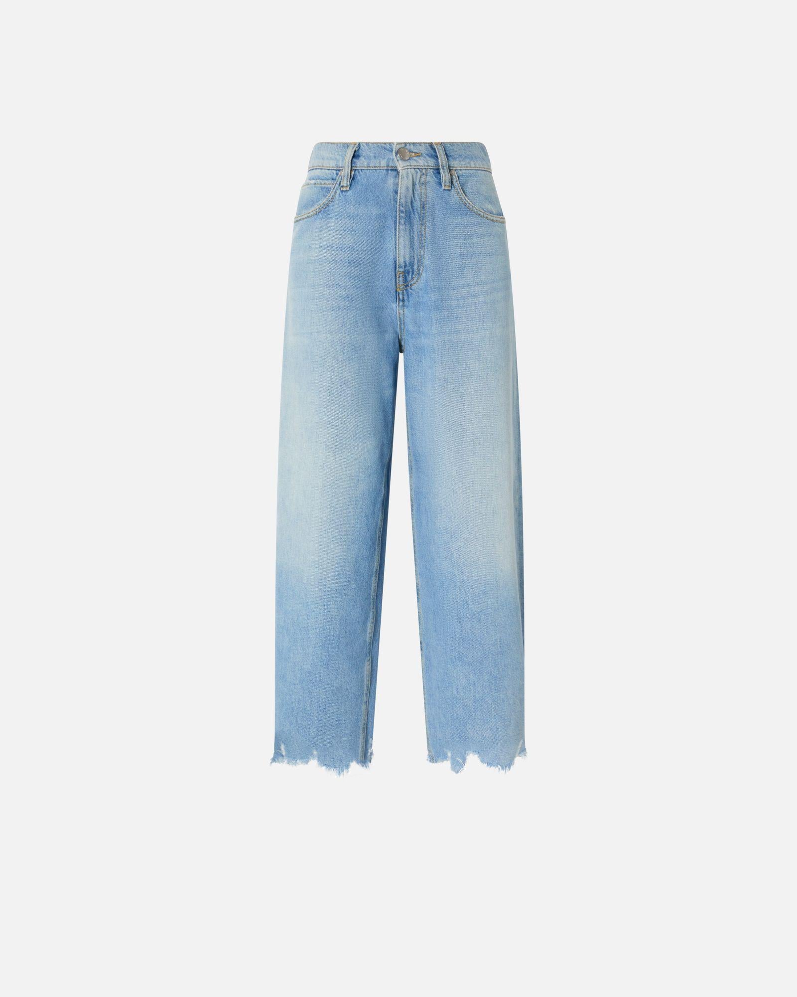 Jeans largo con fondo sfrangiato - Pinko 103857-A2E5 PJN PINKO 