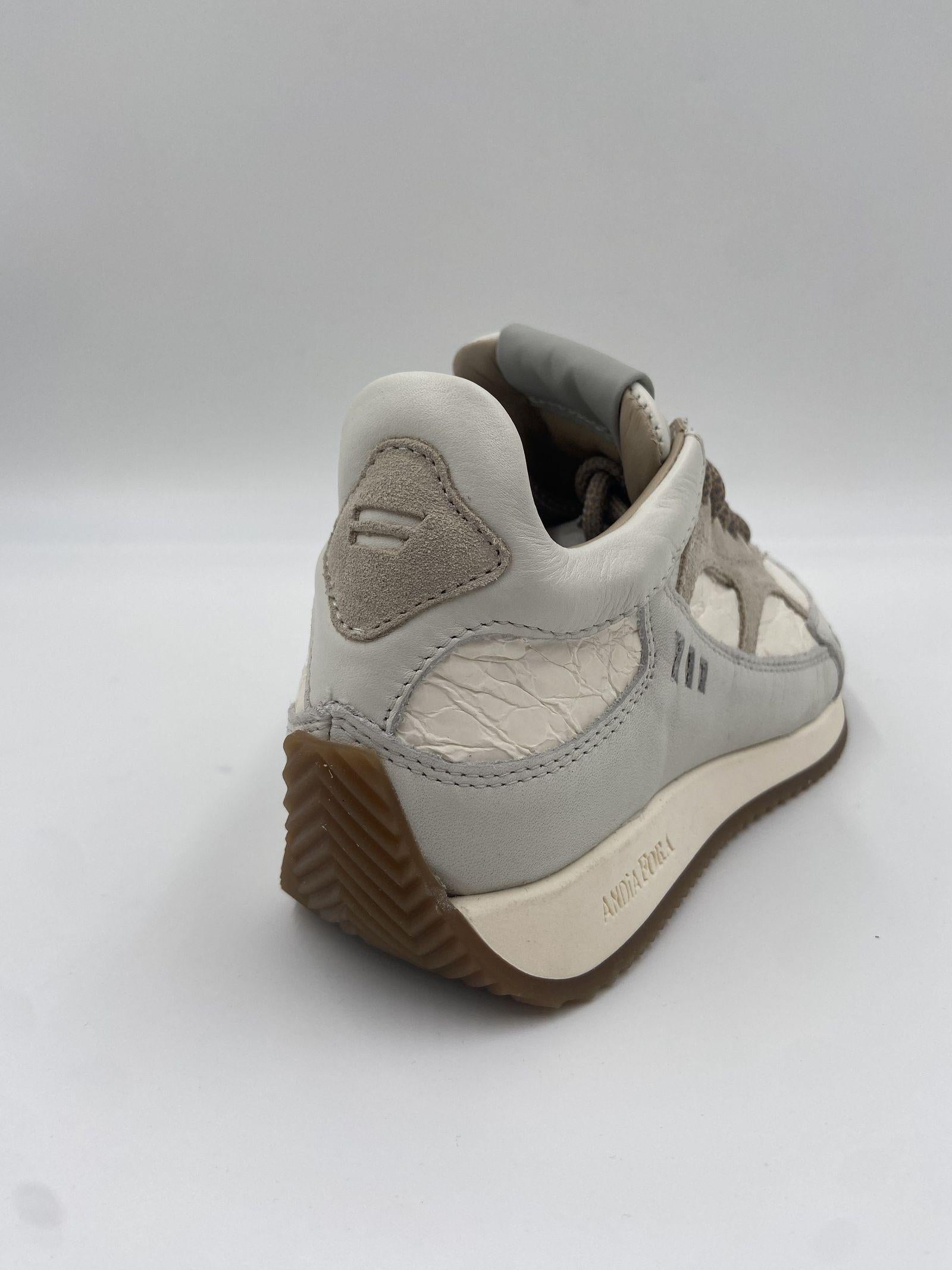 Sneakers Hoty Denver in pelle HOTYDENVER BIANCO ANDIA FORA 