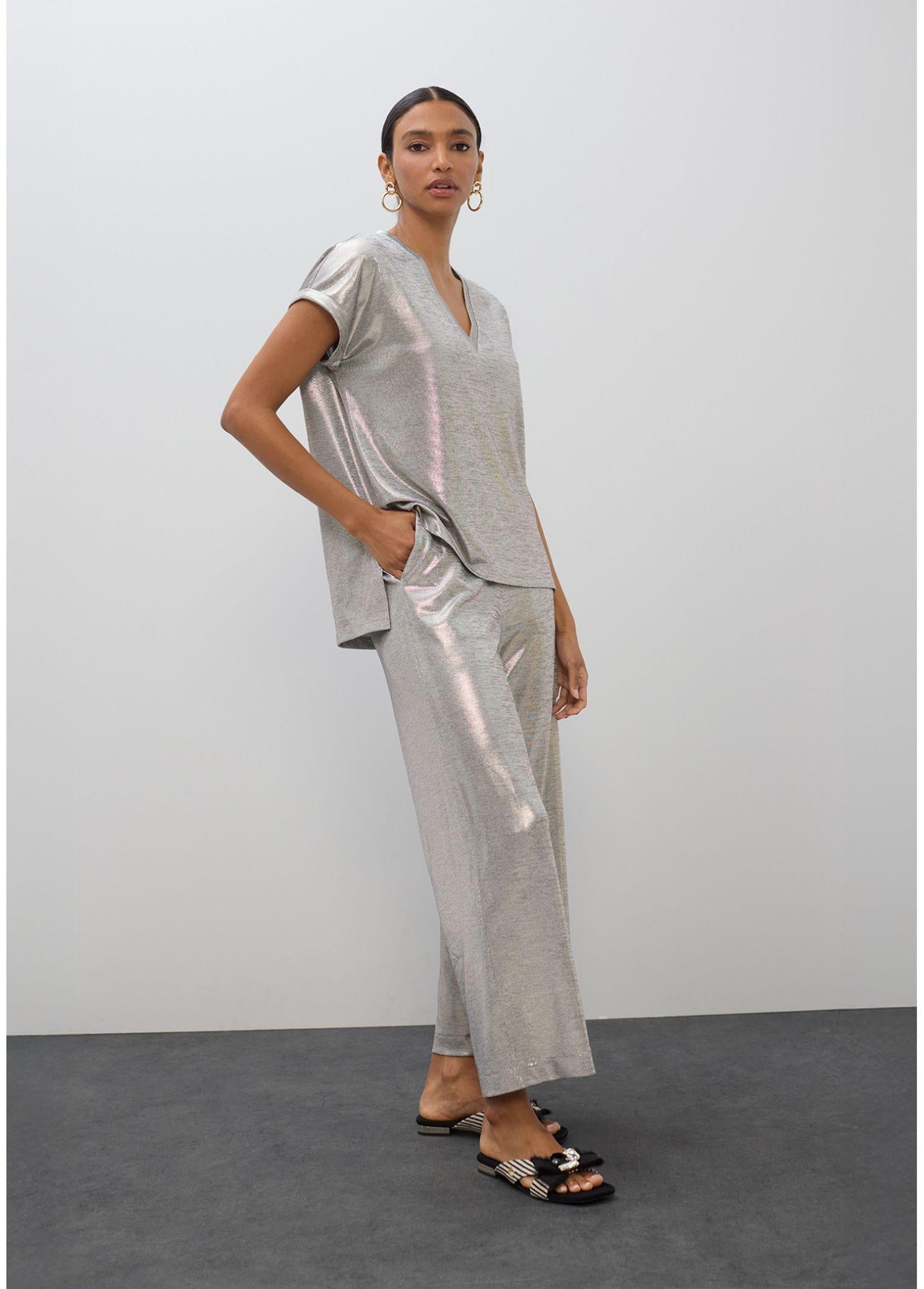 Pantalone laminato - LolaCasademunt LS2614017 0M3 LOLA 