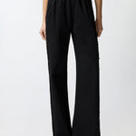 Pantaloni con banda laterale in pizzo - Pinko 106422A33U Z99 PINKO 