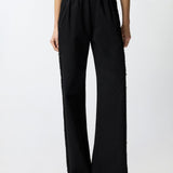Pantaloni con banda laterale in pizzo - Pinko 106422A33U Z99 PINKO 
