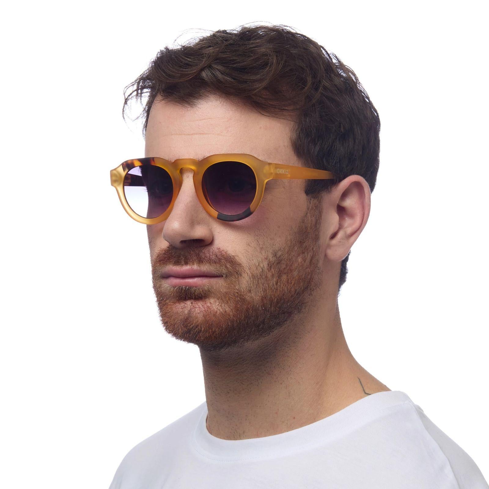 Occhiale da sole Zeno OK032Y3H GIALLO OKKIA 