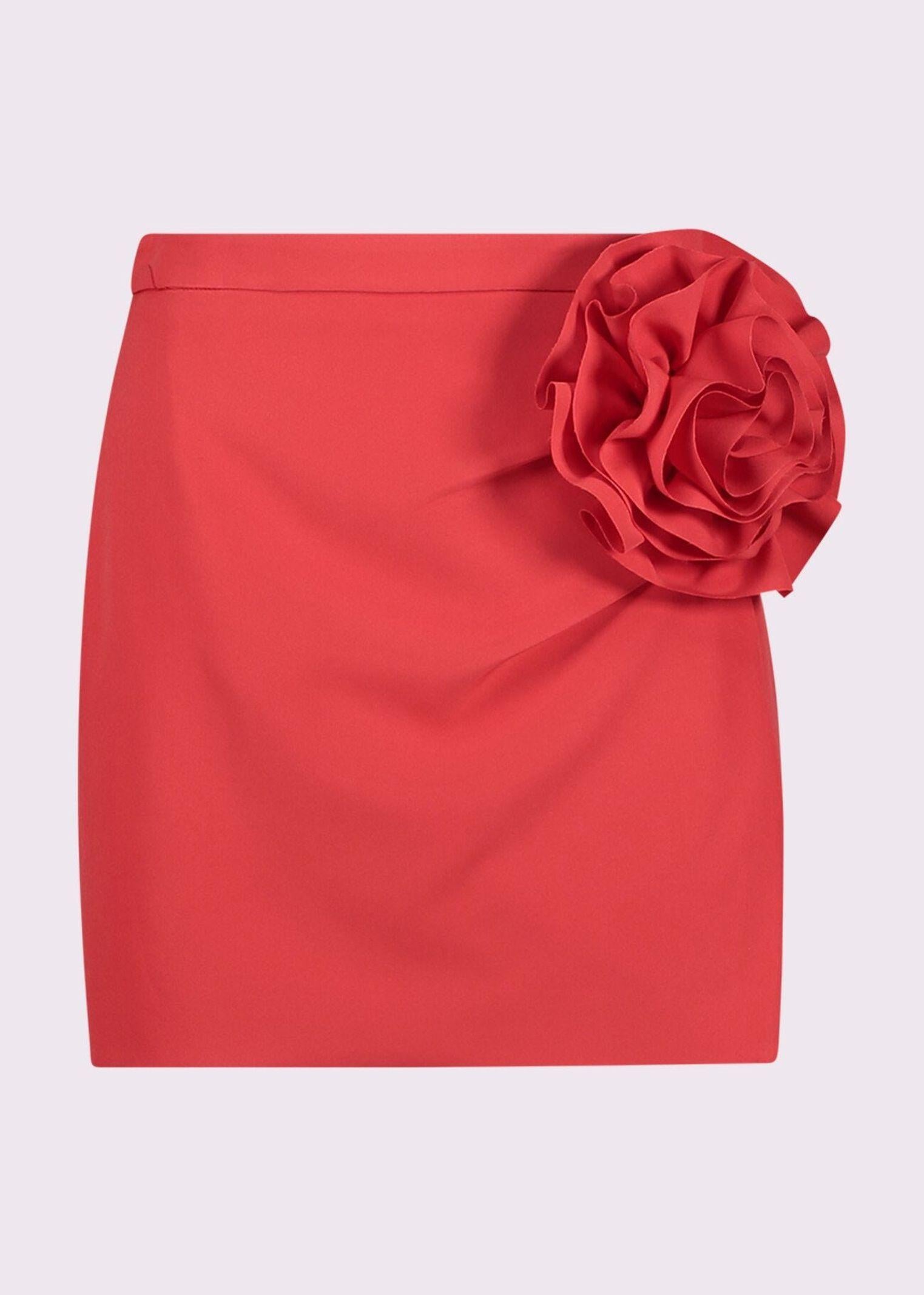 Minigonna con fiore 511FD75008 2482 GAUDI' 