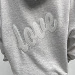 Felpa con cappuccio A1266 GRIGIO OFELIA 