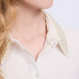 Camicia con perle - Gaudi 521FD45011 2101 GAUDI' 