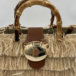 Borsa Riad Basket Frange - Rue Madam Paris RIADFRINGESBASKET FRANGENATURALE RUE MADAM PARIS 
