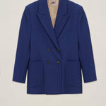 Giacca doppiopetto in gabardina - Carla G ICES02 D1 12 CARLA G. 