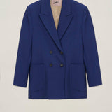 Giacca doppiopetto in gabardina - Carla G ICES02 D1 12 CARLA G. 