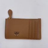 Portacarte con lavorazione chevron 100251A0GK C83Q PINKO 