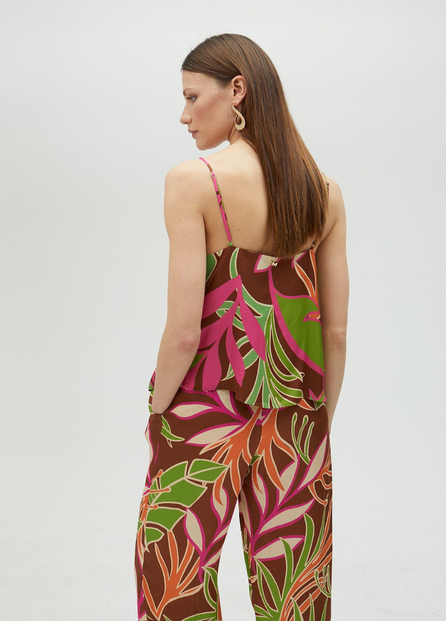Top con stampa floreale MS2515035 256 LOLA 