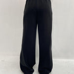 Pantalone gamba ampia Z6034 NERO OFELIA 