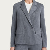 Giacca gessata doppio petto DR48G6FW25 202MF RAGNO 