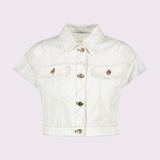 Giubbino con inserti e bottoni dorati 511BD35012 2101 GAUDI' 