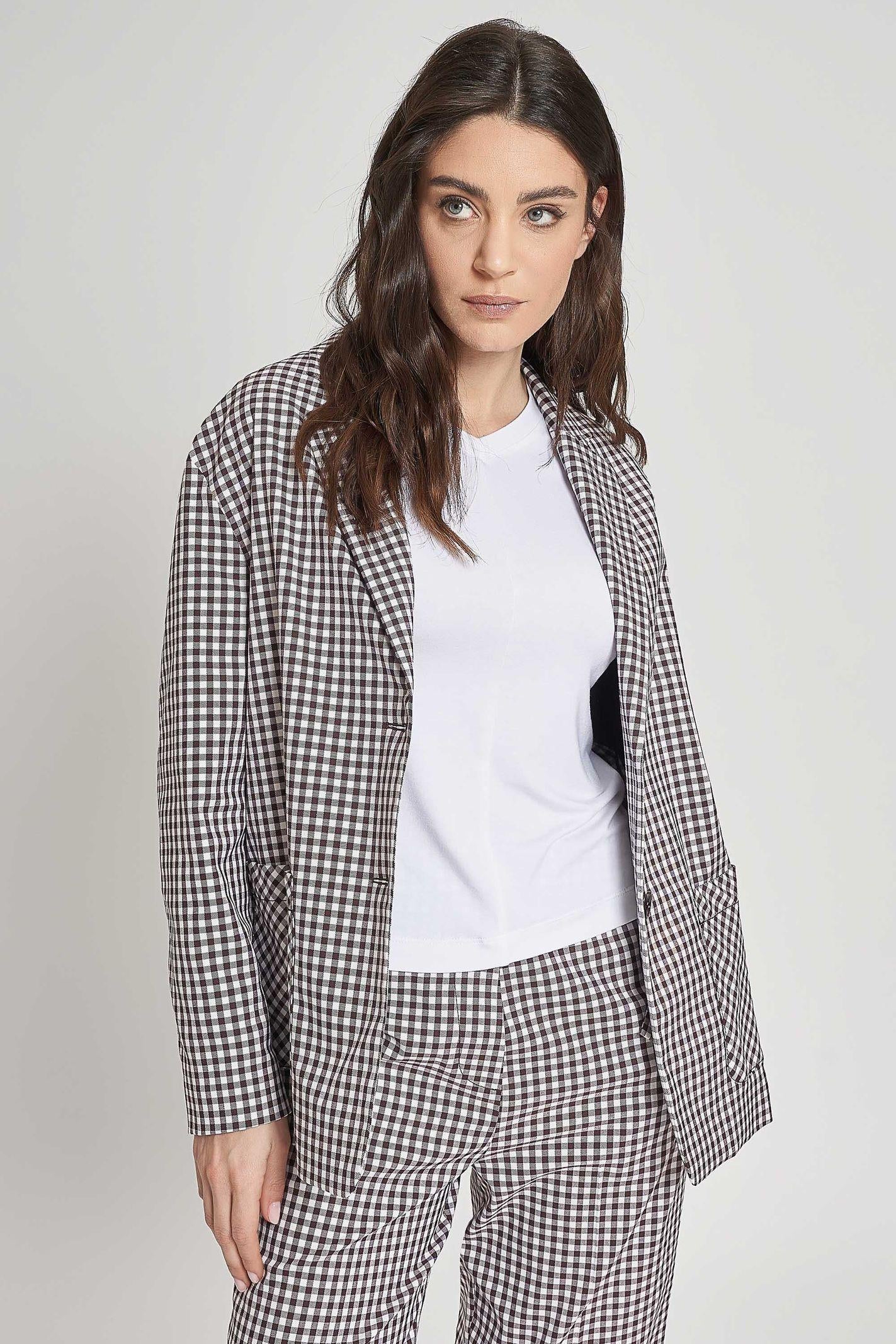 Giacca check - Carla G IRES03D6 09 CARLA G. 