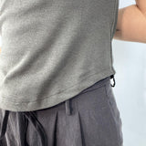 T-shirt fondo arrotondato - Eleh SS260143 GRIGIOFANGO ELEH 