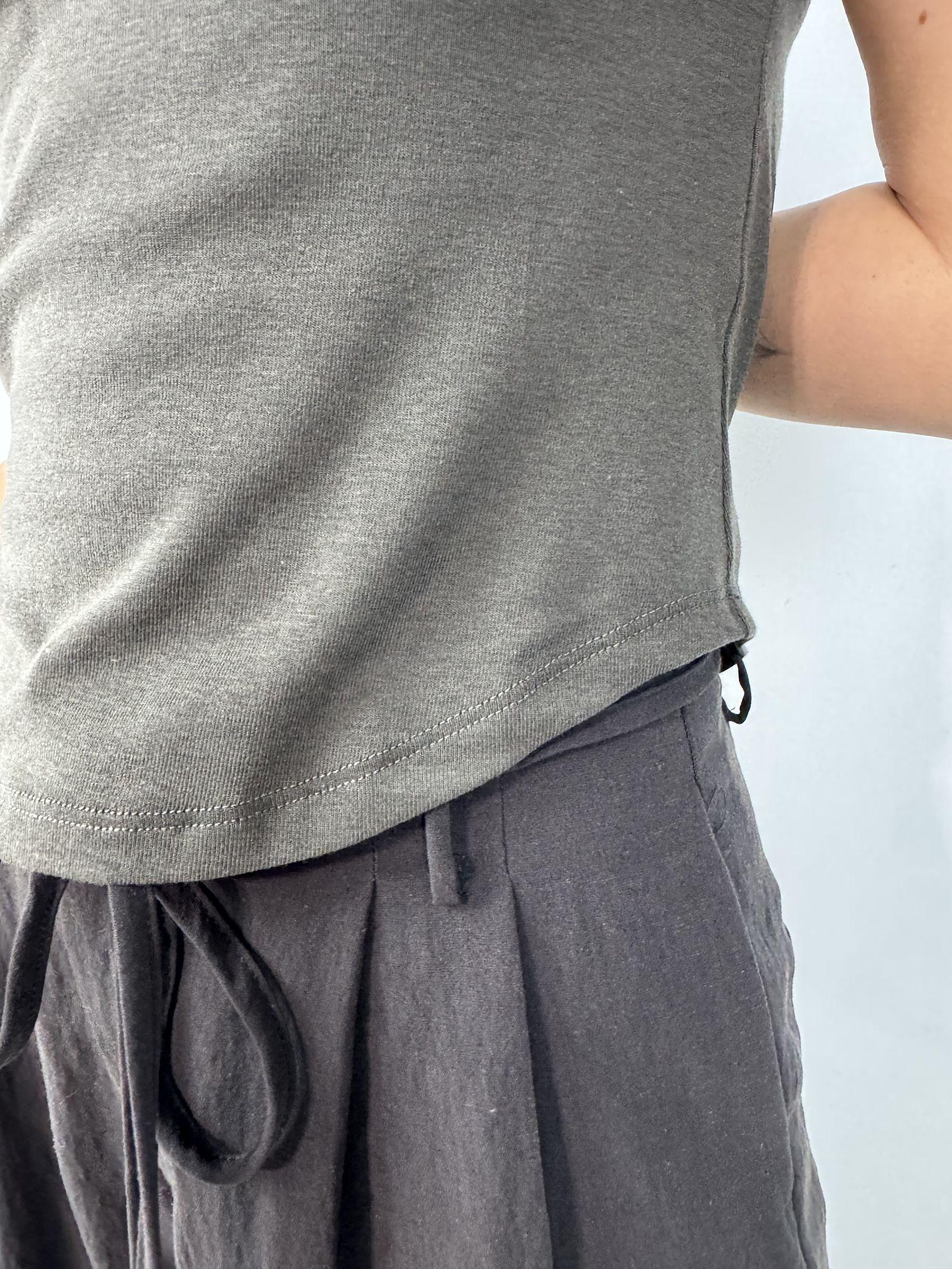 T-shirt fondo arrotondato - Eleh SS260143 GRIGIOFANGO ELEH 