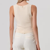 Gilet slim con bottoni - Fracomina FR26SJ5011K52401 B59 FRACOMINA 