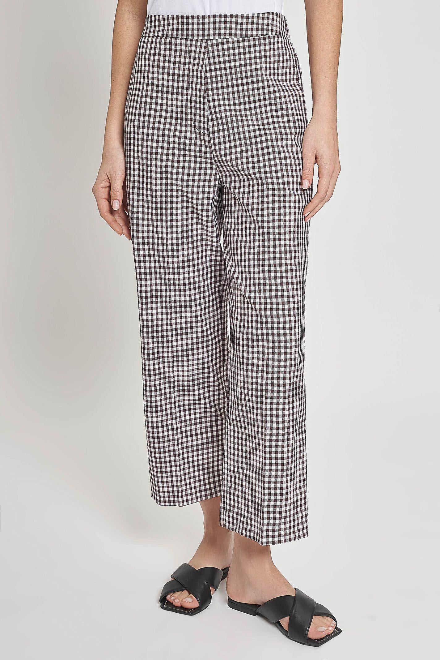 Pantalone in check - Carla G PODD03D6 09 CARLA G. 