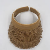 Visiera con frange YM0899 TAUPE OFELIA 