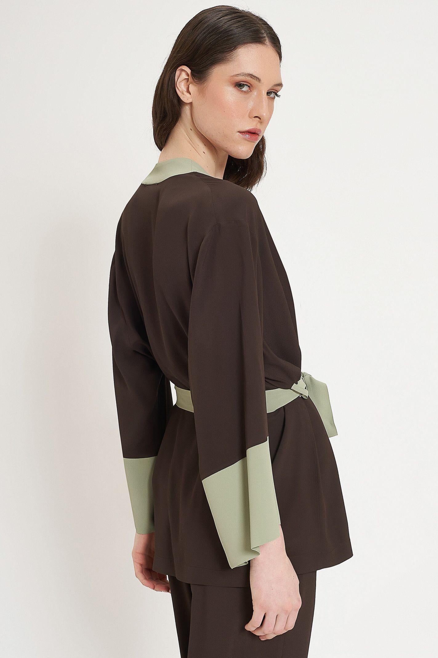 Kimono in crepè de chine - Carla G IMUB13D6 09 CARLA G. 