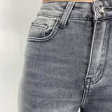 Jeans grigio elasticizzato