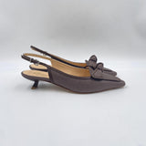Slingback con fiocco - Ofelia 3069 MORO OFELIA 
