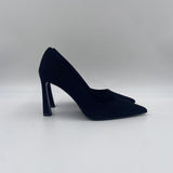 Dècolletè in pelle scamosciata -Spazio Moda 2470 NERO SPAZIO MODA 