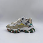Sneakers bianco e oro F033A0101 01 JOIAPARIS 