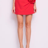 Minigonna con fiore 511FD75008 2482 GAUDI' 