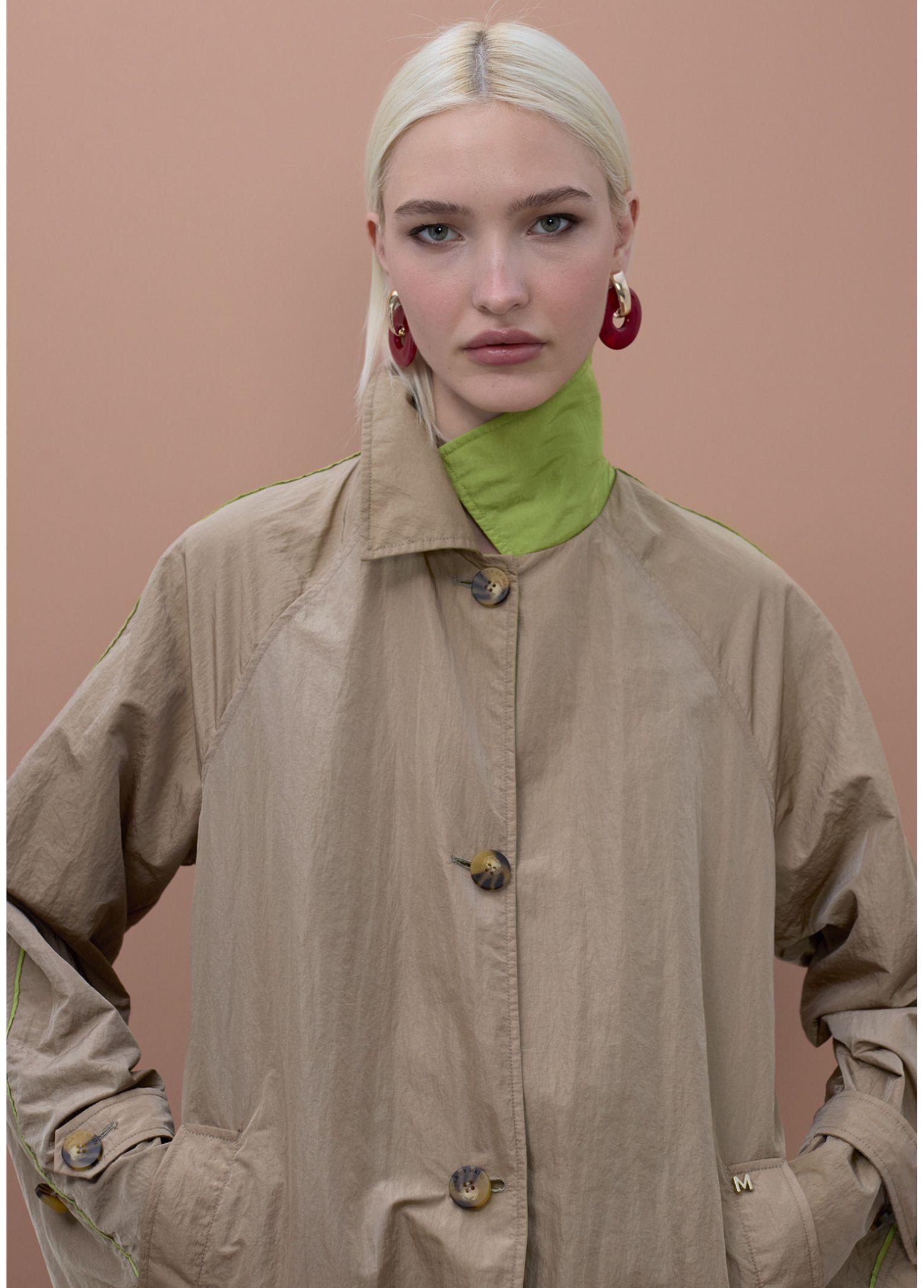 Trench reversibile in tessuto tecnico - Maite MS2601001 062 MAITE 
