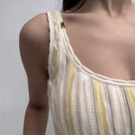 Top crop dettaglio lurex - Elisabetta Franchi TK36S51E2 DN4 ELISABETTA FRANCHI 