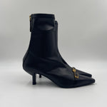 Tronchetto tacco basso 2795 NERO OFELIA 